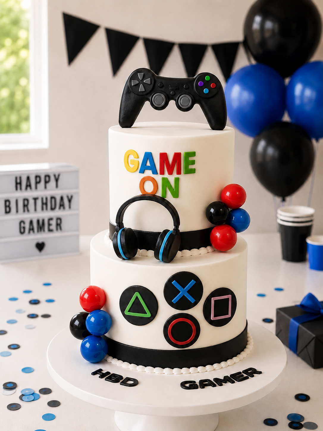 Topper cake | Gaming 30 Pièces