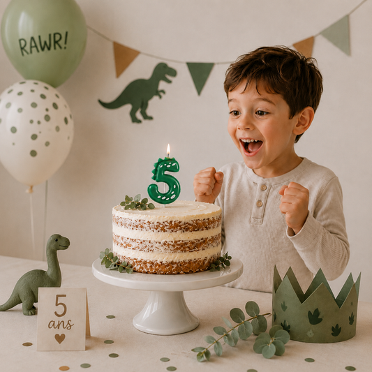 Bougie Anniversaire | Dinosaure
