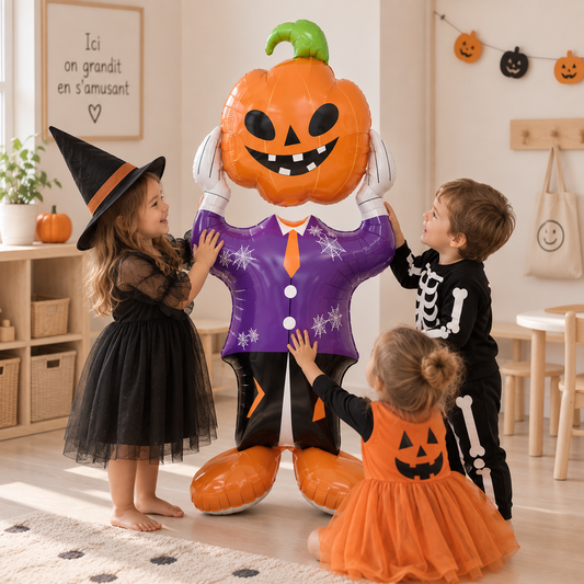 Ballon Halloween Citrouille Géante | 124 cm