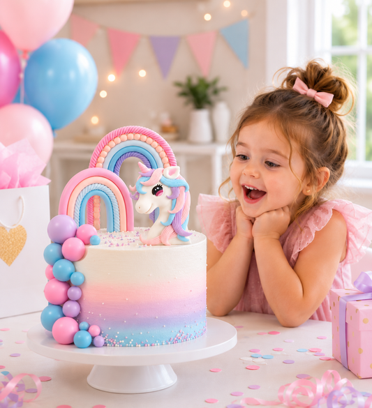 Cake topper | Licorne Féérique