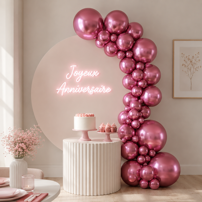 Ballon deco anniversaire | Métalliques