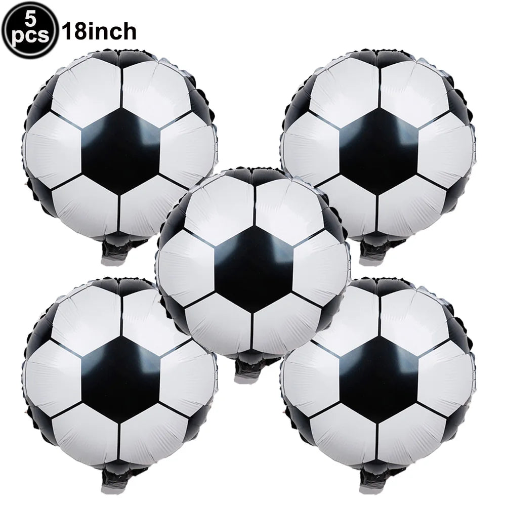Ballon anniversaire football 18 pouces