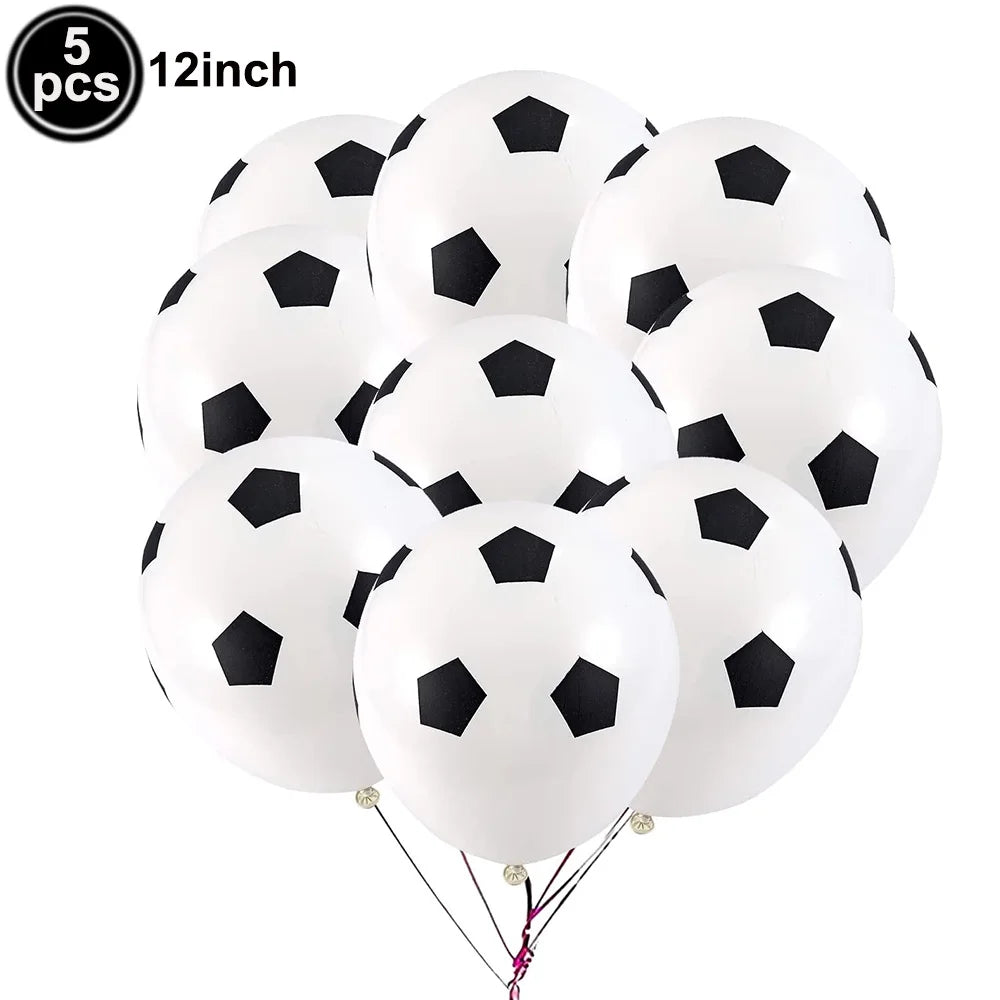 Ballon anniversaire football latex