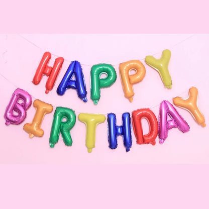 Banderol joyeux anniversaire | Ballons Lettres