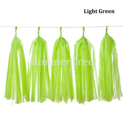 Guirlande Anniversaire à Pompons | Décoration Suspendue | 14 pces