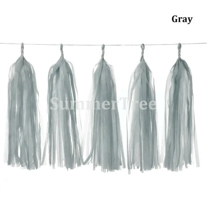 Guirlande Anniversaire à Pompons | Décoration Suspendue | 14 pces
