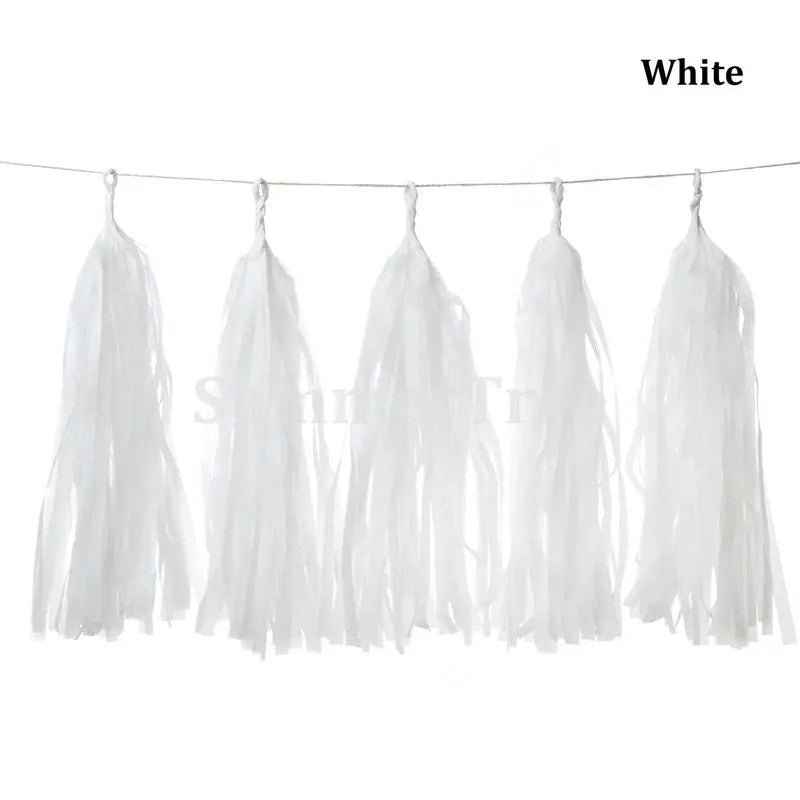 Guirlande Anniversaire à Pompons | Décoration Suspendue | 14 pces