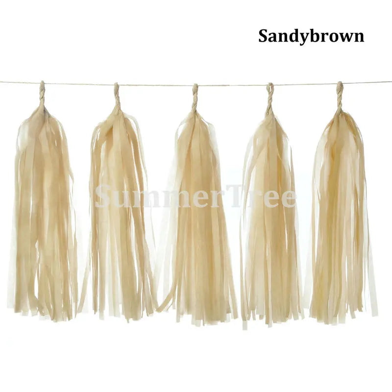 Guirlande Anniversaire à Pompons | Décoration Suspendue | 14 pces