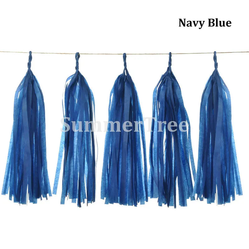 Guirlande Anniversaire à Pompons | Décoration Suspendue | 14 pces