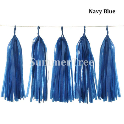 Guirlande Anniversaire à Pompons | Décoration Suspendue | 14 pces
