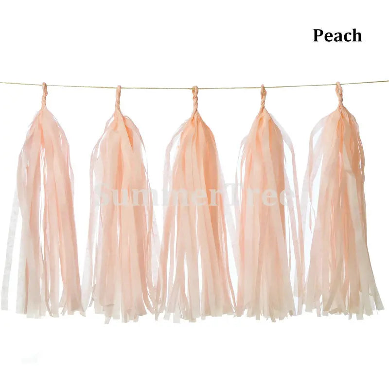 Guirlande Anniversaire à Pompons | Décoration Suspendue | 14 pces