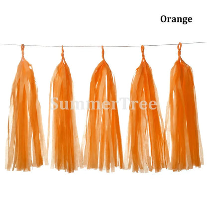 Guirlande Anniversaire à Pompons | Décoration Suspendue | 14 pces