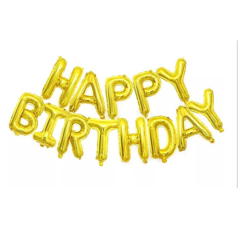 Banderol joyeux anniversaire | Ballons Lettres