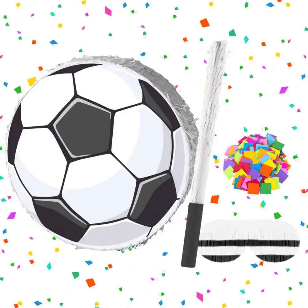 Pinata football confettis