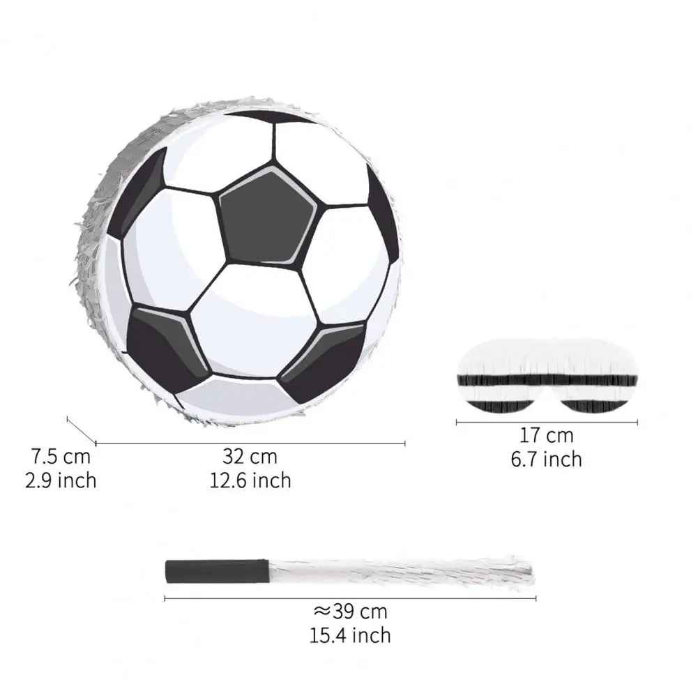 Pinata football dimension