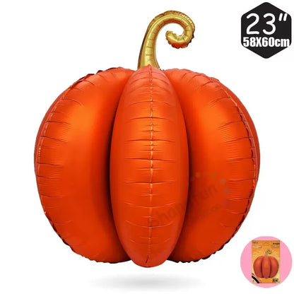 Ballon Halloween Citrouille 3D | 23 ou 32 pouces