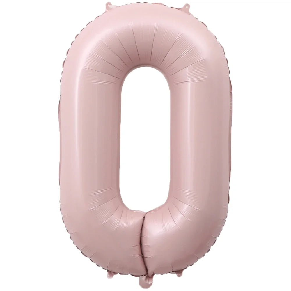 1Pc Large 40inch Number 1-9 Foil Balloons for Crown Happy Birthday Balloon Baby Shower Decor Supplies