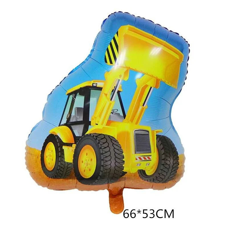 Ballons anniversaire | Camion de Chantier | 13 pièces