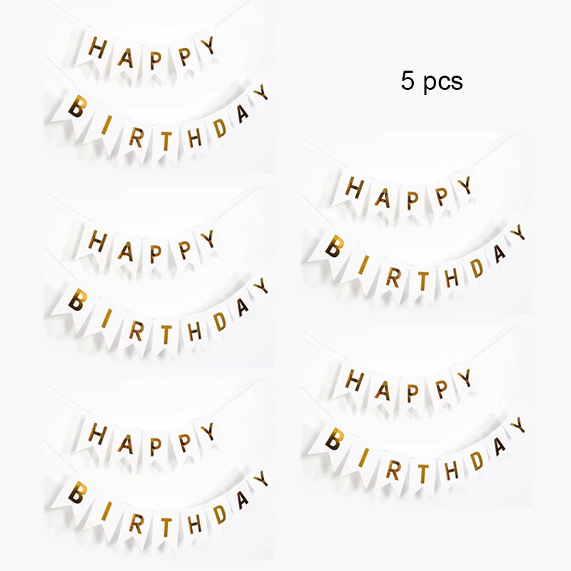 Banderole joyeux anniversaire