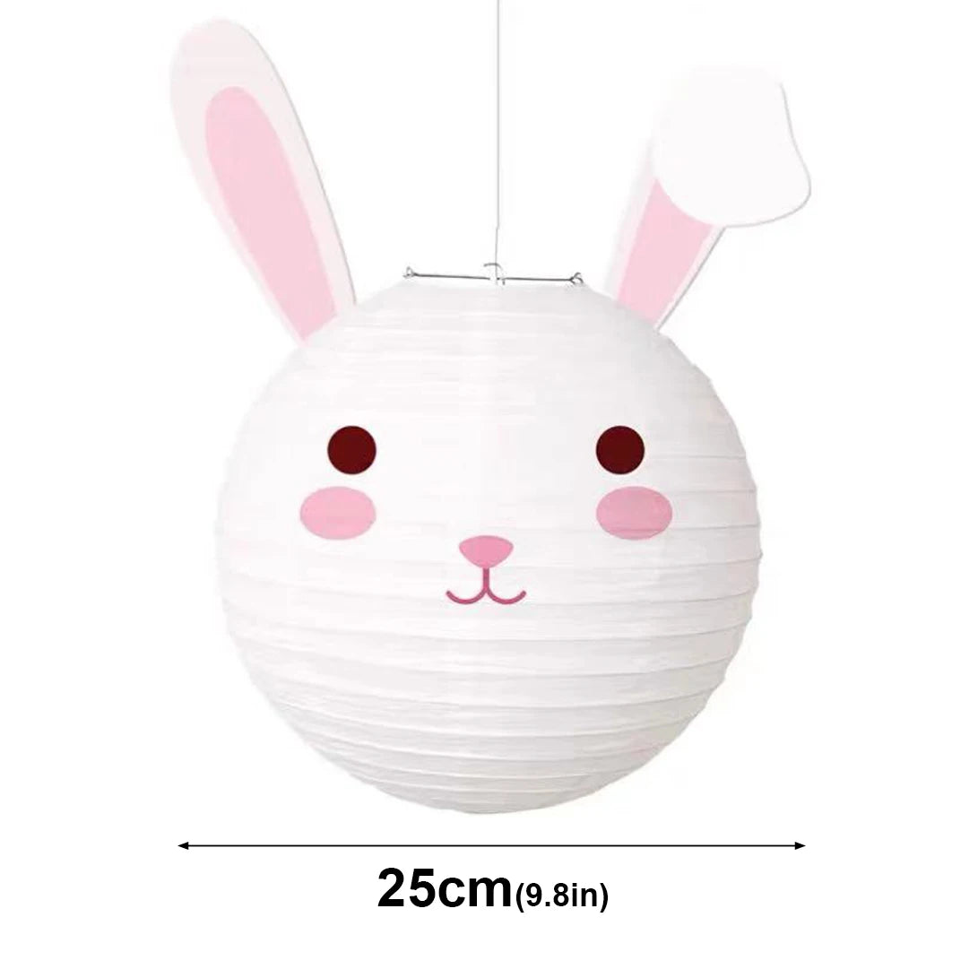 1pcs/25cm Cartoon Animal Paper Lantern Ball Lanterns Wholesale Kindergarten Handmade DIY Shop Decoration Birthday Ornaments