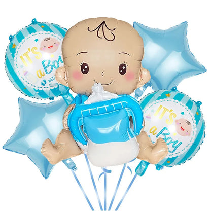 Ballons Baby Shower Garçon | Décoration Bébé Bleu