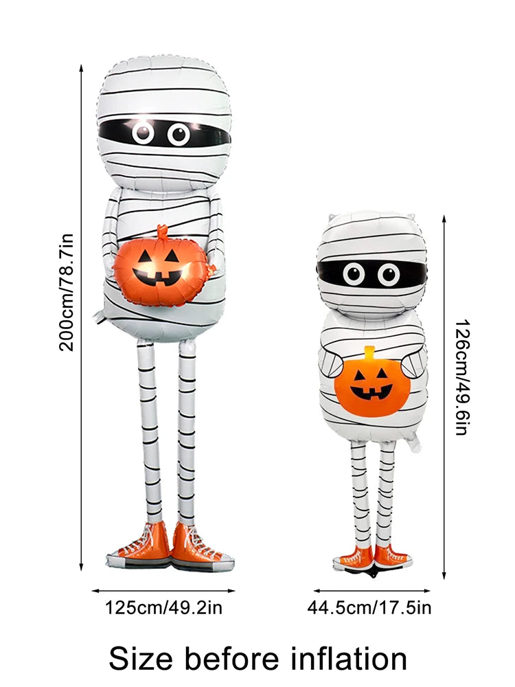 Ballon Halloween Momie | 126 cm ou 200 cm