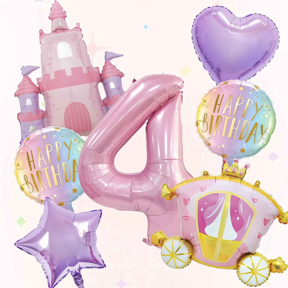 Ballon d anniversaire | Château de Princesse