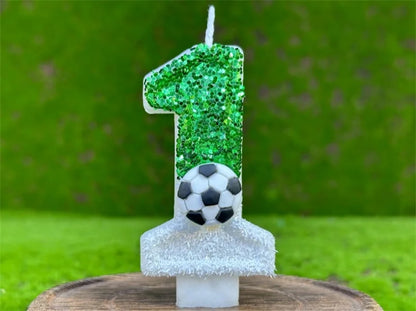Bougie anniversaire / Football
