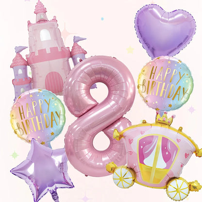 Ballon d anniversaire | Château de Princesse