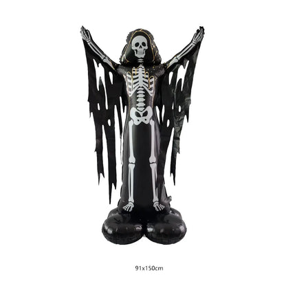 Ballon Halloween Squelette Géant 150 cm | Décoration Halloween