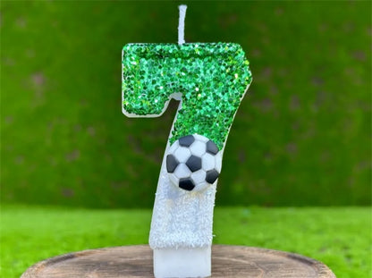 Bougie anniversaire / Football