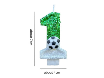 Bougie anniversaire / Football