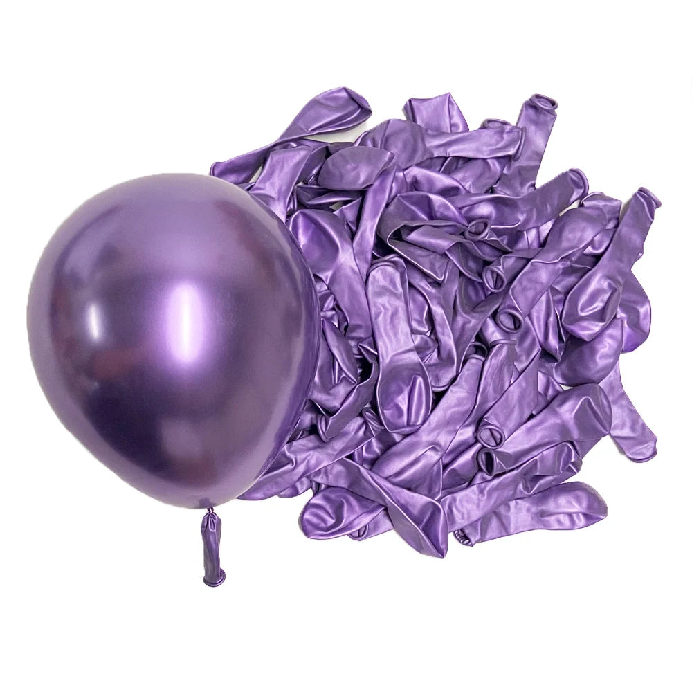 Ballon deco anniversaire | Métalliques