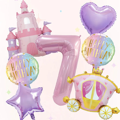 Ballon d anniversaire | Château de Princesse