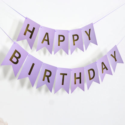 Banderole joyeux anniversaire
