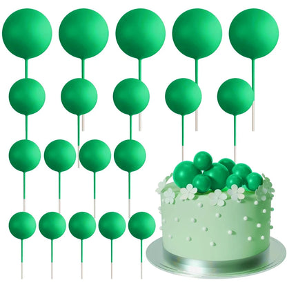 Cake topper | Petits ballons multicolores | lot de 20 pièces