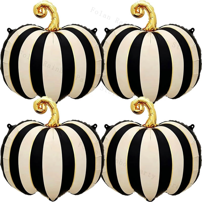 Ballons Halloween | Citrouilles & Nœuds