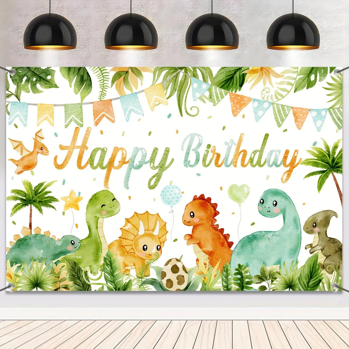 Toile de Fond Dinosaure | Anniversaire Inoubliable