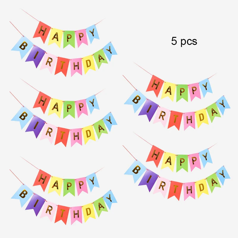 Banderole joyeux anniversaire