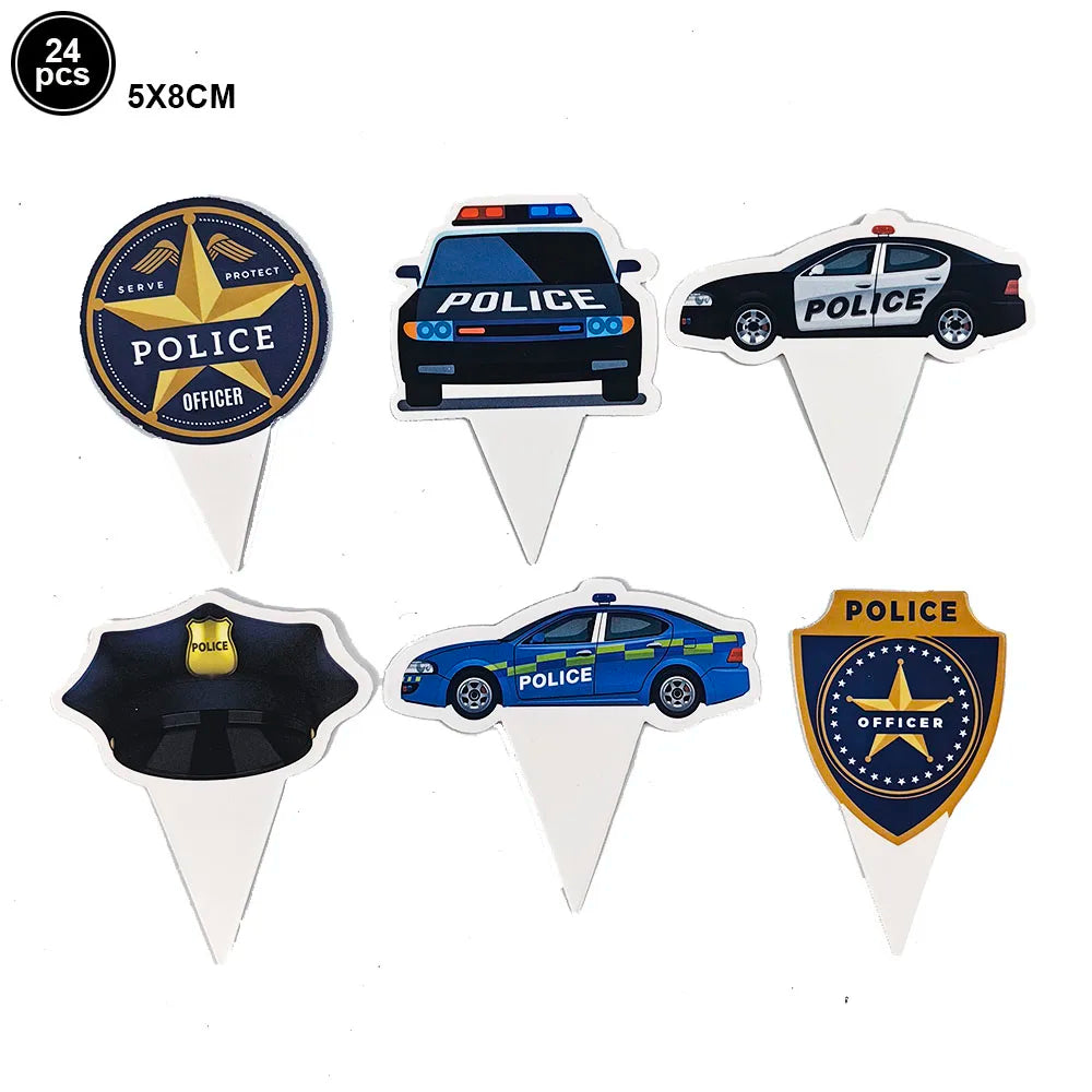 Cake toppers | Police
