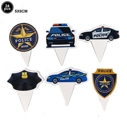 Cake toppers | Police
