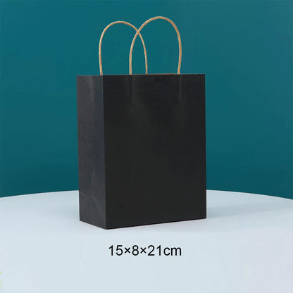 Sac en Papier Cadeau Coloré avec Poignées | Lot de 10, 20 ou 30