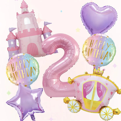 Ballon d anniversaire | Château de Princesse