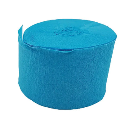 1roll 4.5cm*25 meters Crepe Paper Streamers Tissue Paper Roll Flower Craft Making Birthday Wedding Party Backdrop DIY Decoration