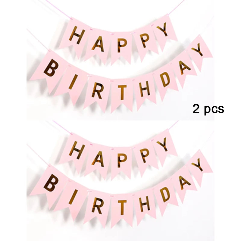 Banderole joyeux anniversaire
