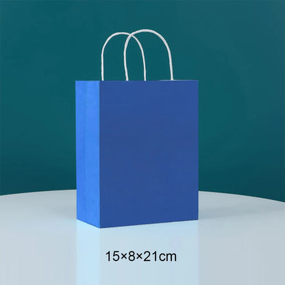 Sac en Papier Cadeau Coloré avec Poignées | Lot de 10, 20 ou 30
