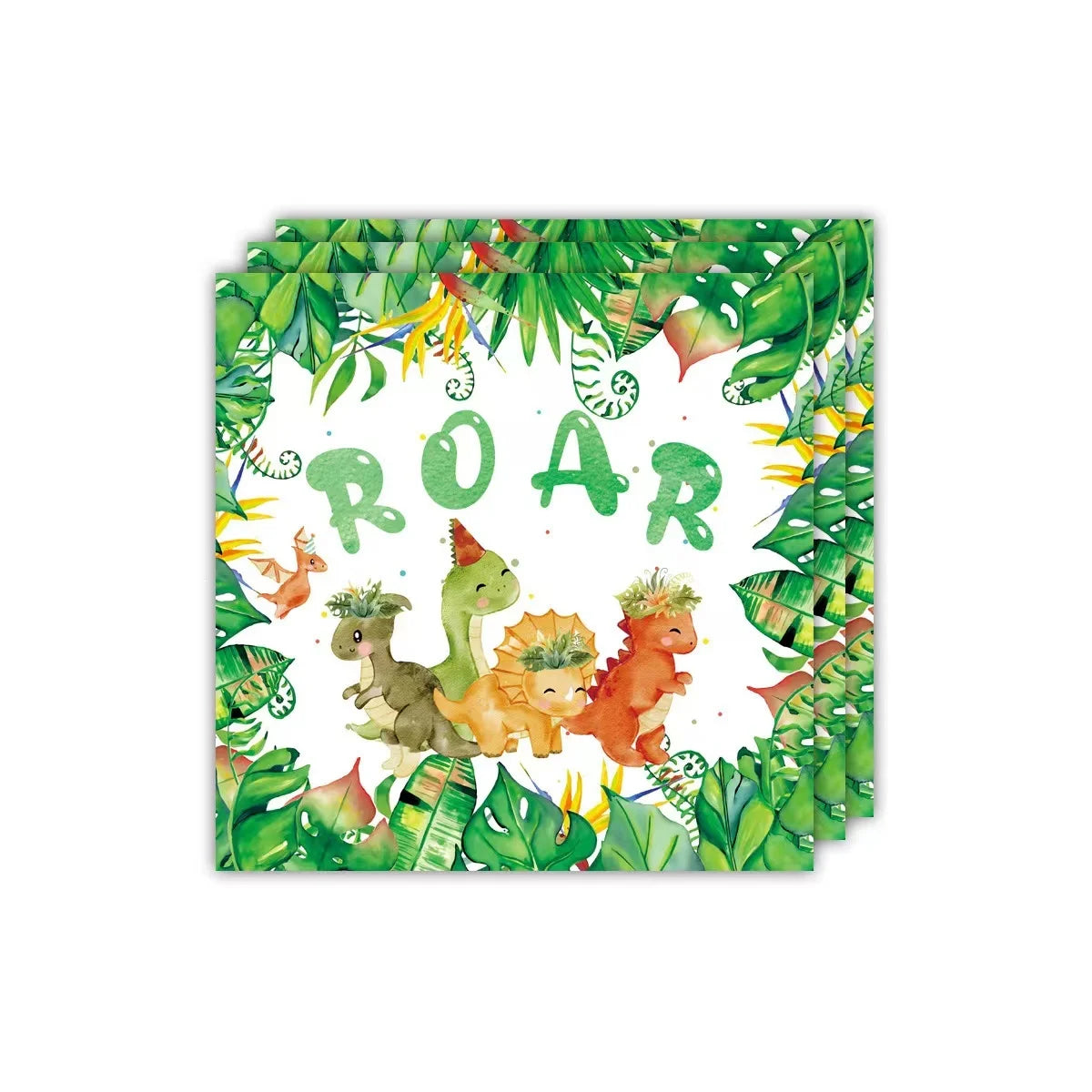 Décoration table pour anniversaire | Dinosaure 62 pièces