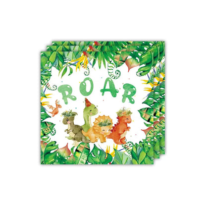 Décoration table pour anniversaire | Dinosaure 62 pièces