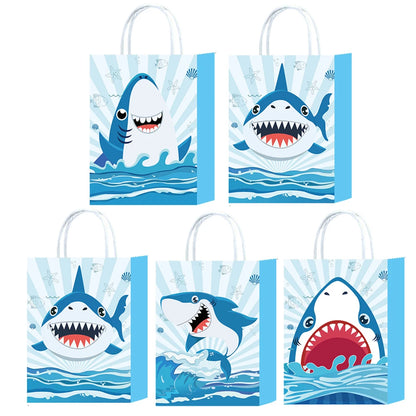 Sac Cadeau Requin pour Anniversaire | Lots de 10, 20 ou 30 Pièces