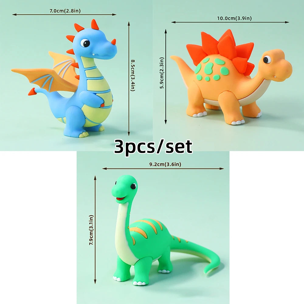 Cake topper | Dinosaure Volcan
